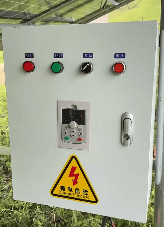 Solar pump control cabinet