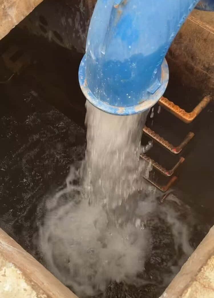 remote water supply solar pump cabinet project completion