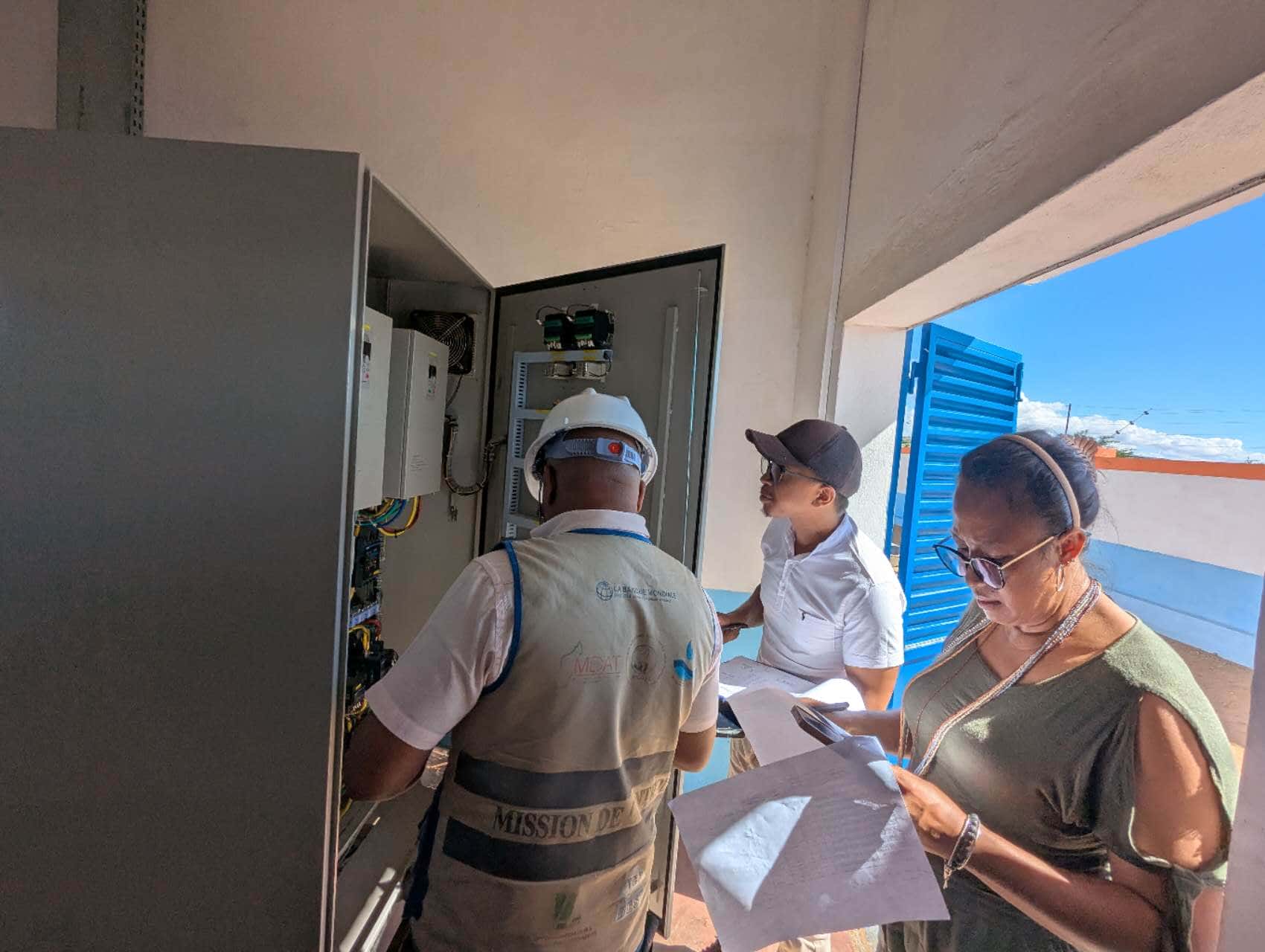 Solar panel installation Madagascar