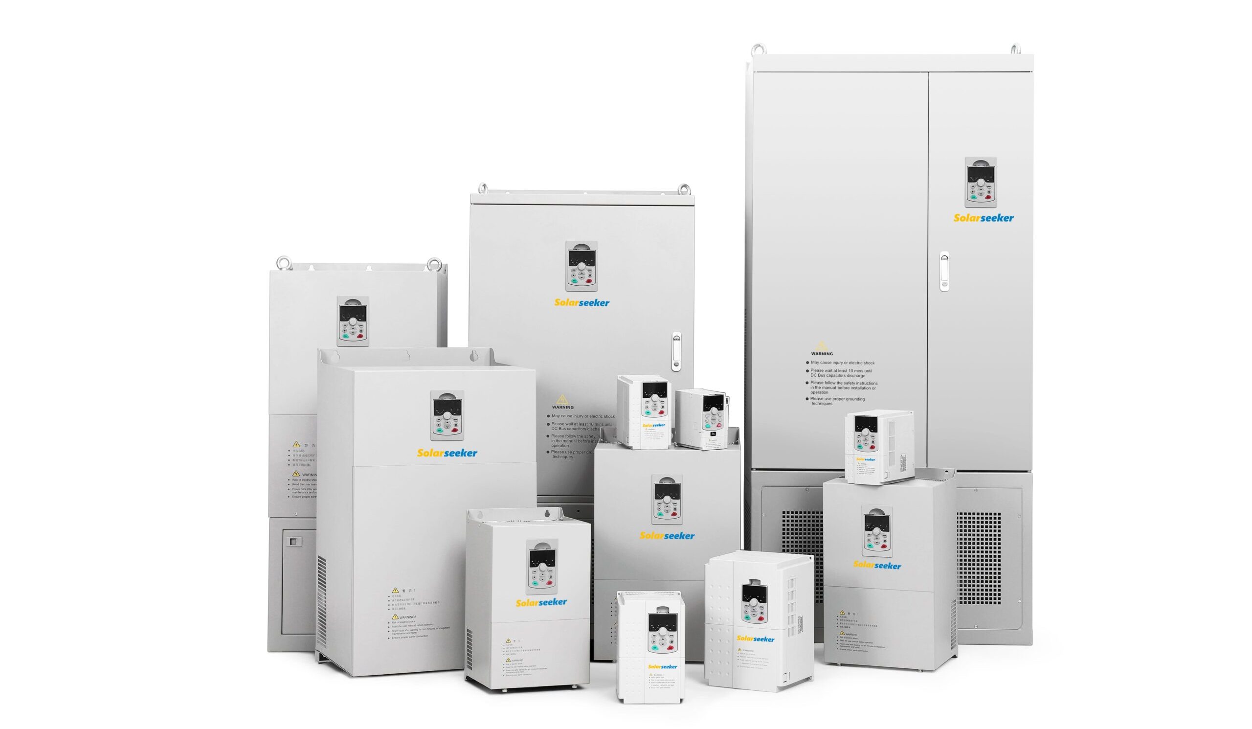 Solar water pump inverter product range