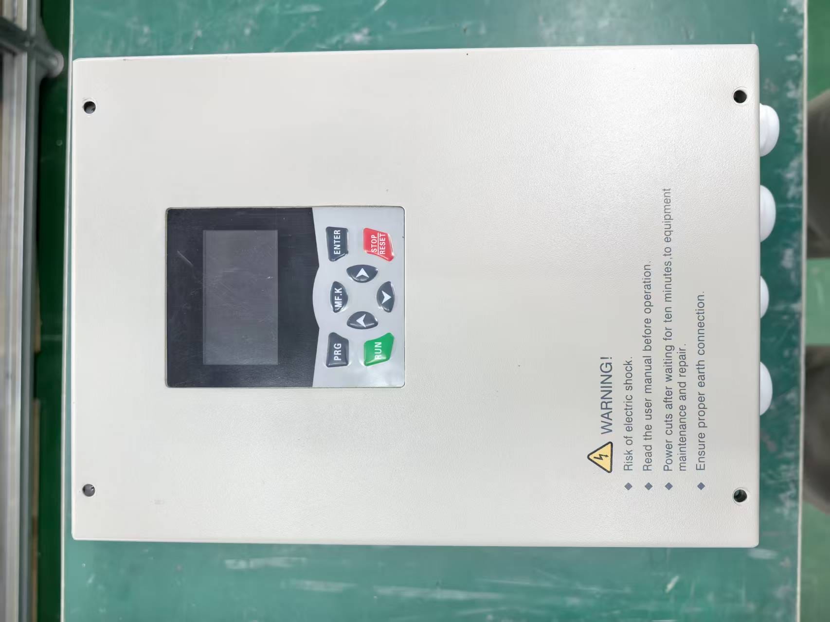 Close-up of SP401855 Control Panel and Digital Display