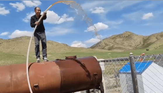 Inner Mongolia livestock water supply solar pump system