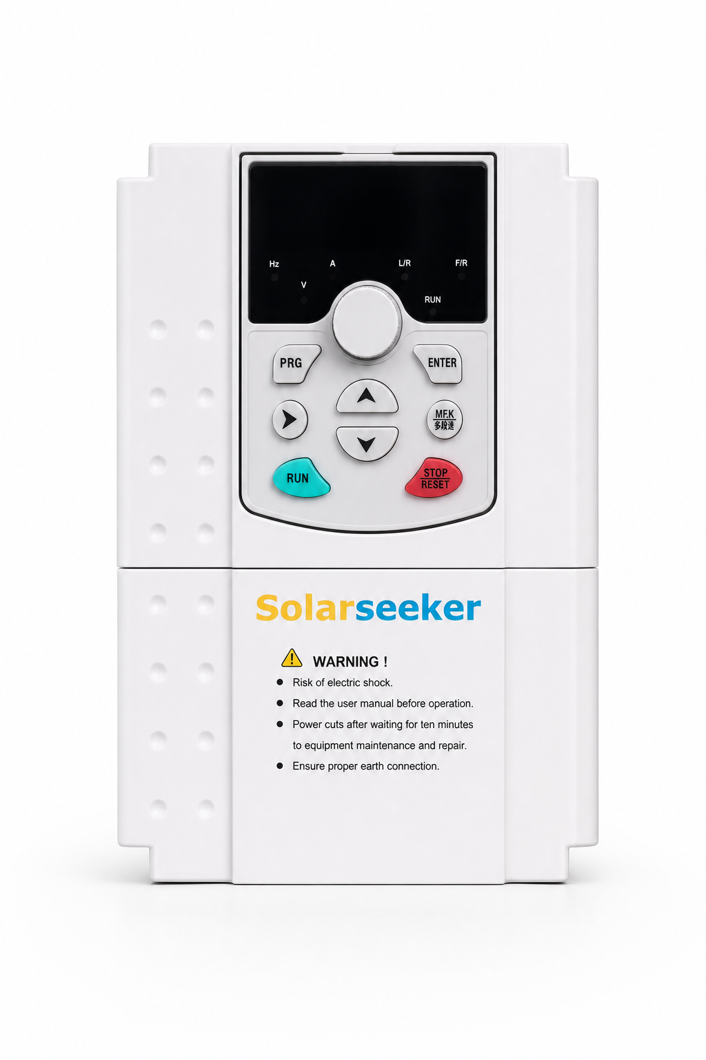 SolarSeeker SP2 single phase to three phase solar pump inverter front view