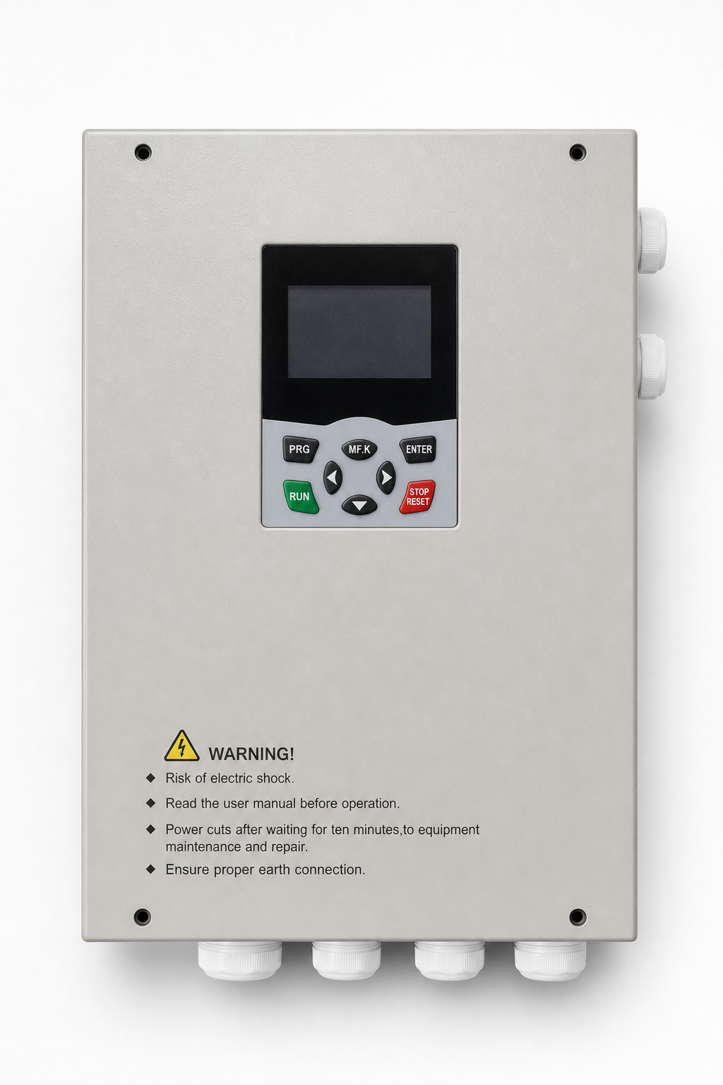 SolarSeeker SP6 IP55 submersible pump controller front view